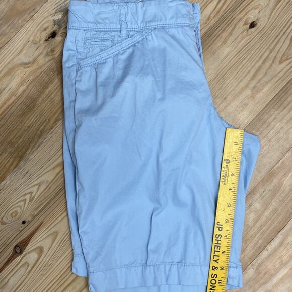 Intro by Jonathan Ross Women's Regular Fit Stretch Chino Short Blue Sz 4P - Picture 5 of 5